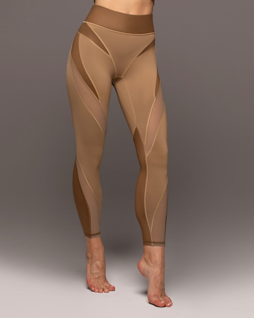 Aerial Legging - Sable/Bronze