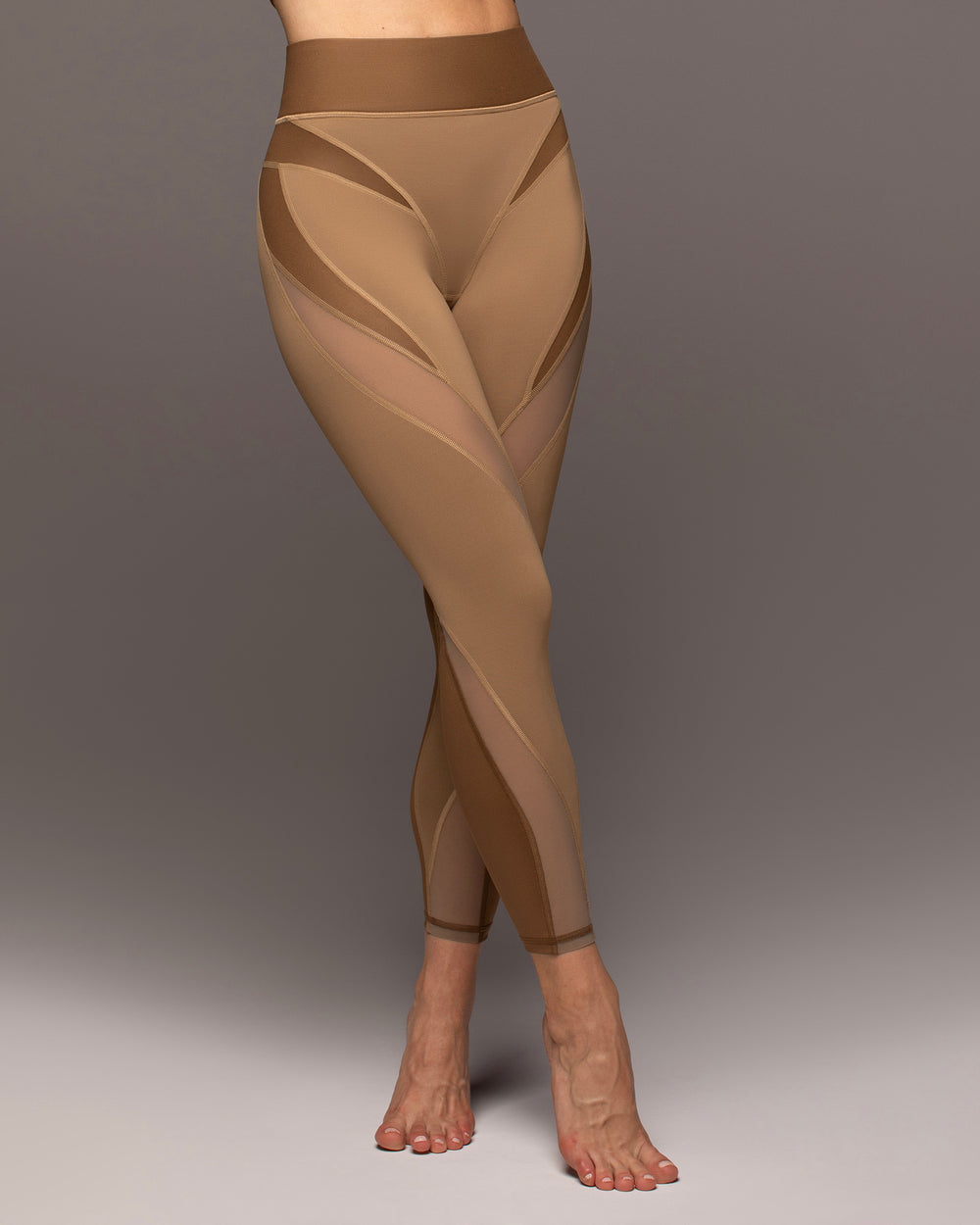 Aerial Legging - Sable/Bronze