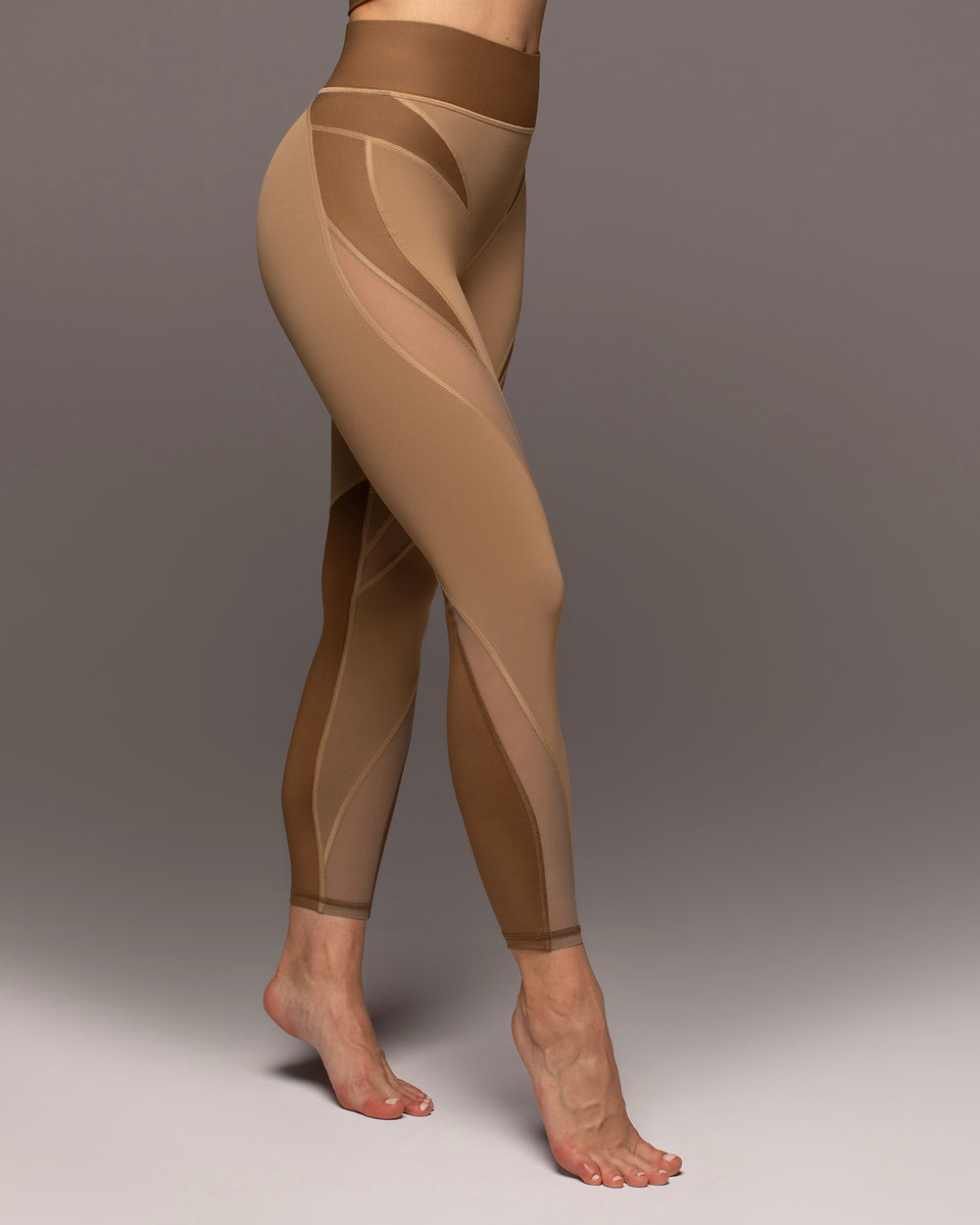 Aerial Legging - Sable/Bronze