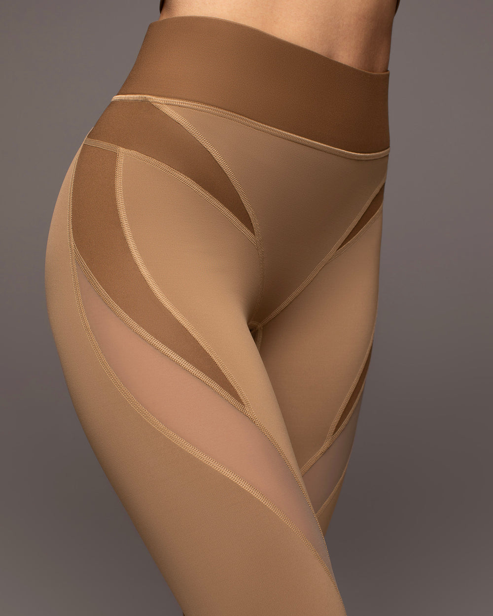 Aerial Legging - Sable/Bronze