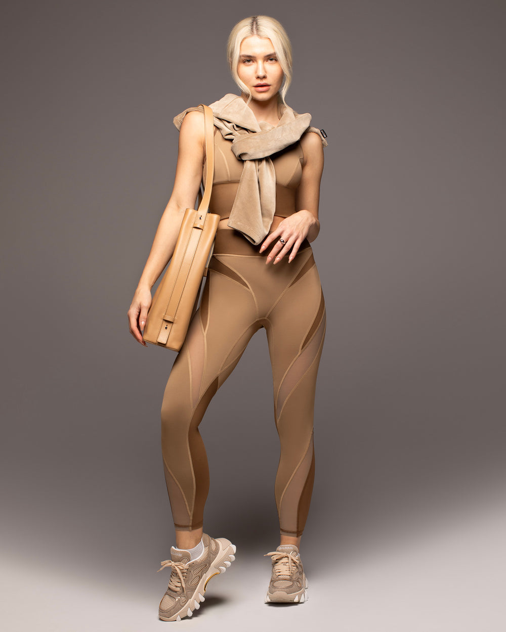 Aerial Legging - Sable/Bronze