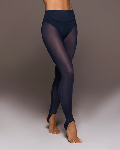 Ambient Stirrup Legging - Deep Sea Navy/ Black