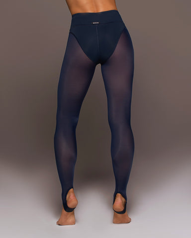 Ambient Stirrup Legging - Deep Sea Navy/ Black