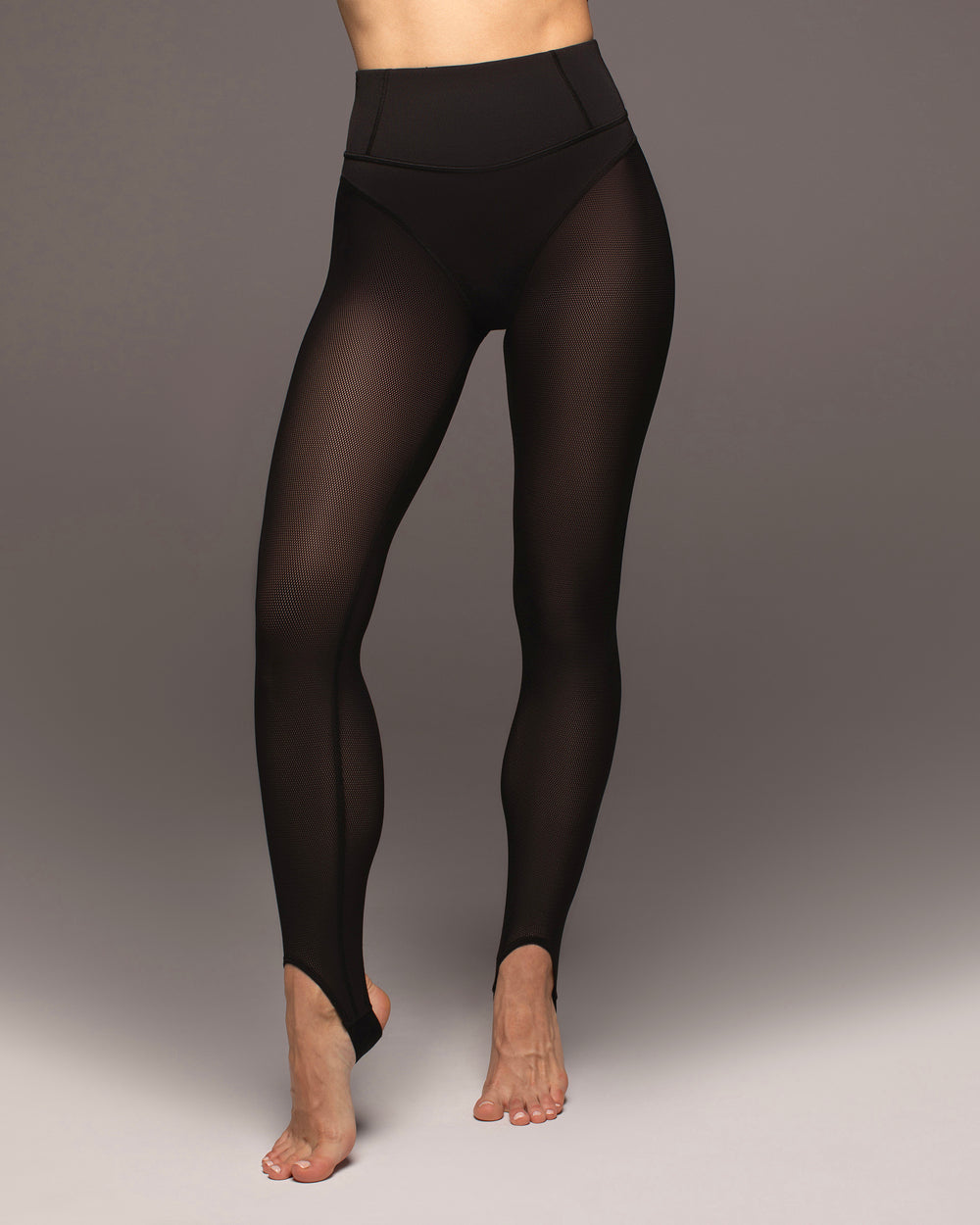 Ambient Texture Stirrup Legging - Black