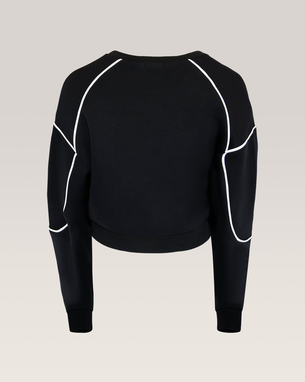 Crescent Sweatshirt - Black/Ivory