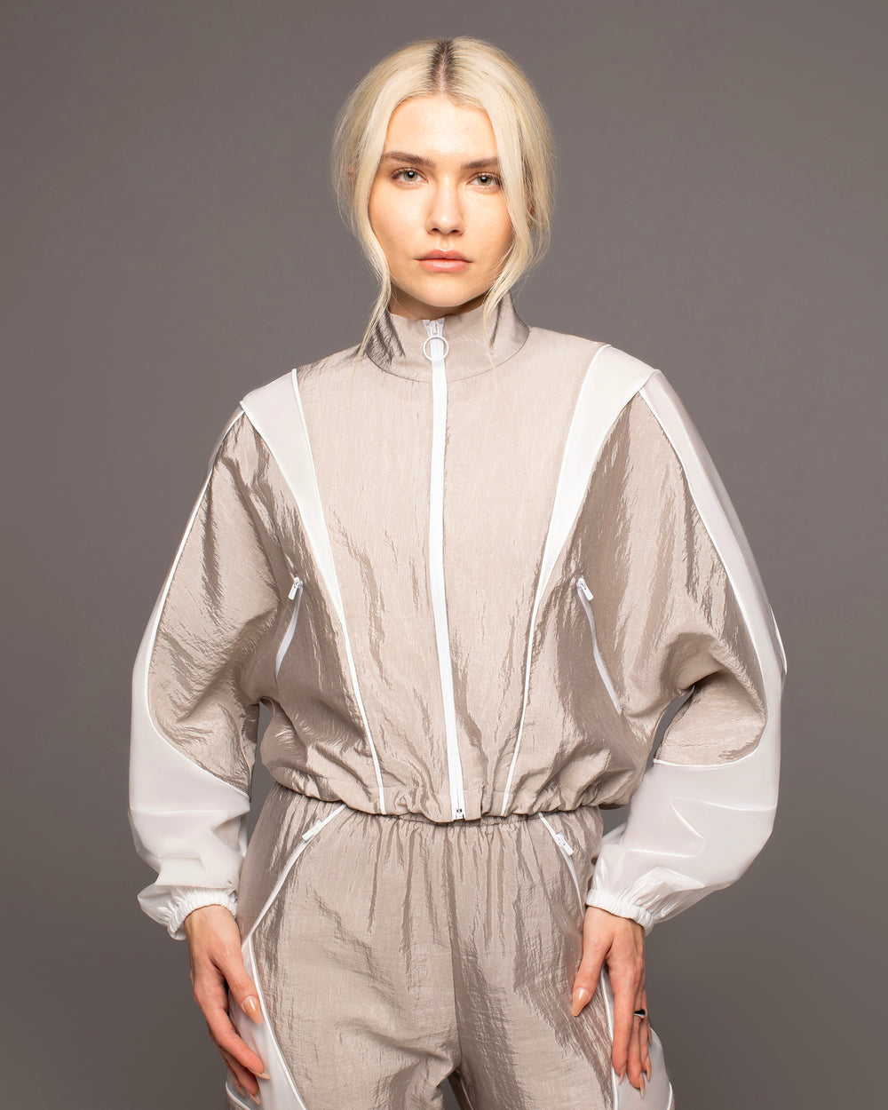 Enigma Track Jacket - Golden Haze