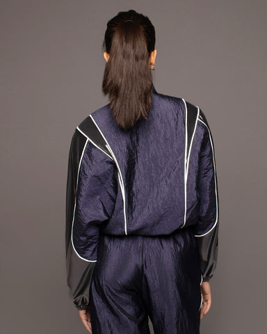 Enigma Track Jacket - Midnight Blue