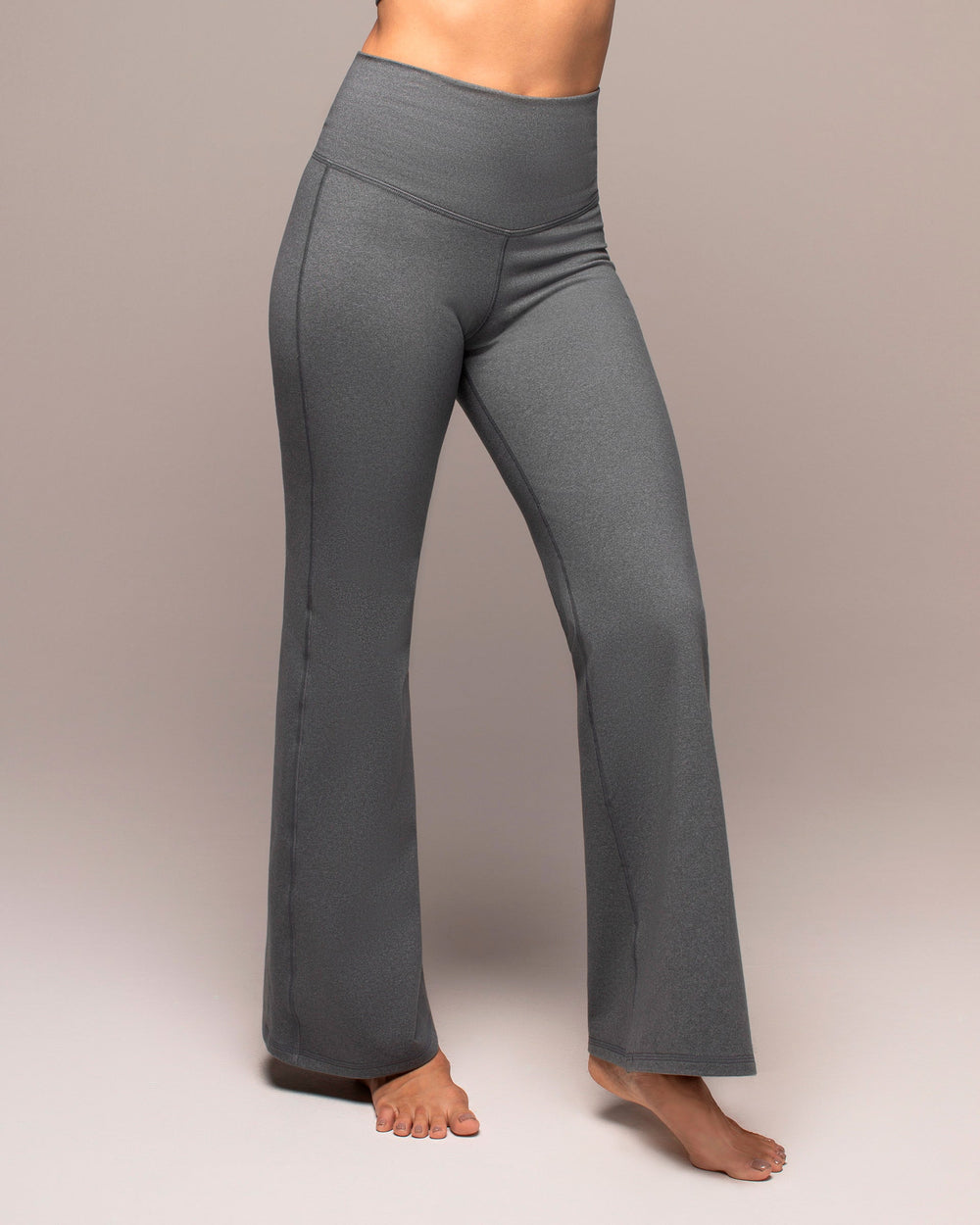 Instinct Warm Compression Flared Legging - Granite Grey