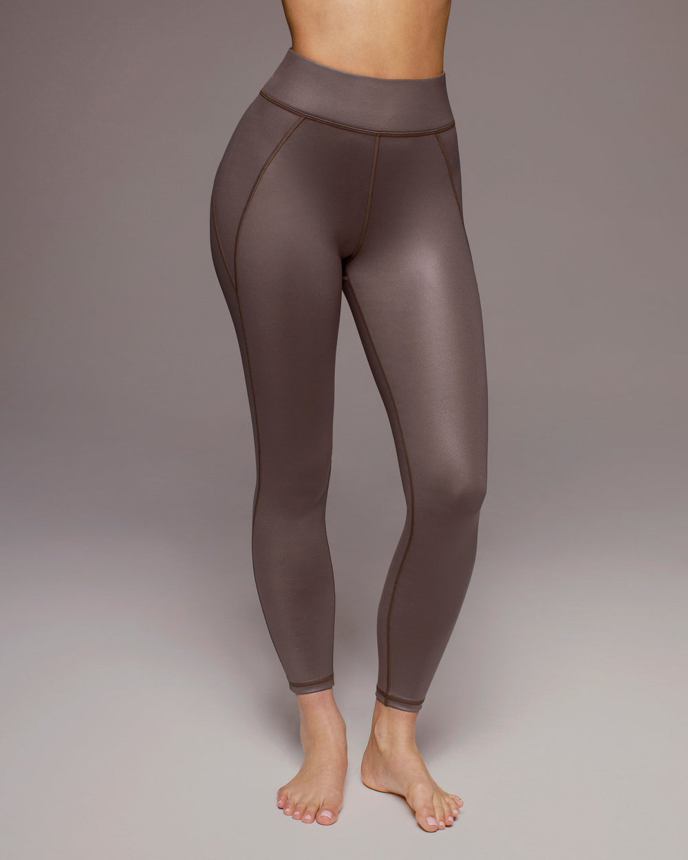 Liquid Gloss Legging - Bronzed Pewter