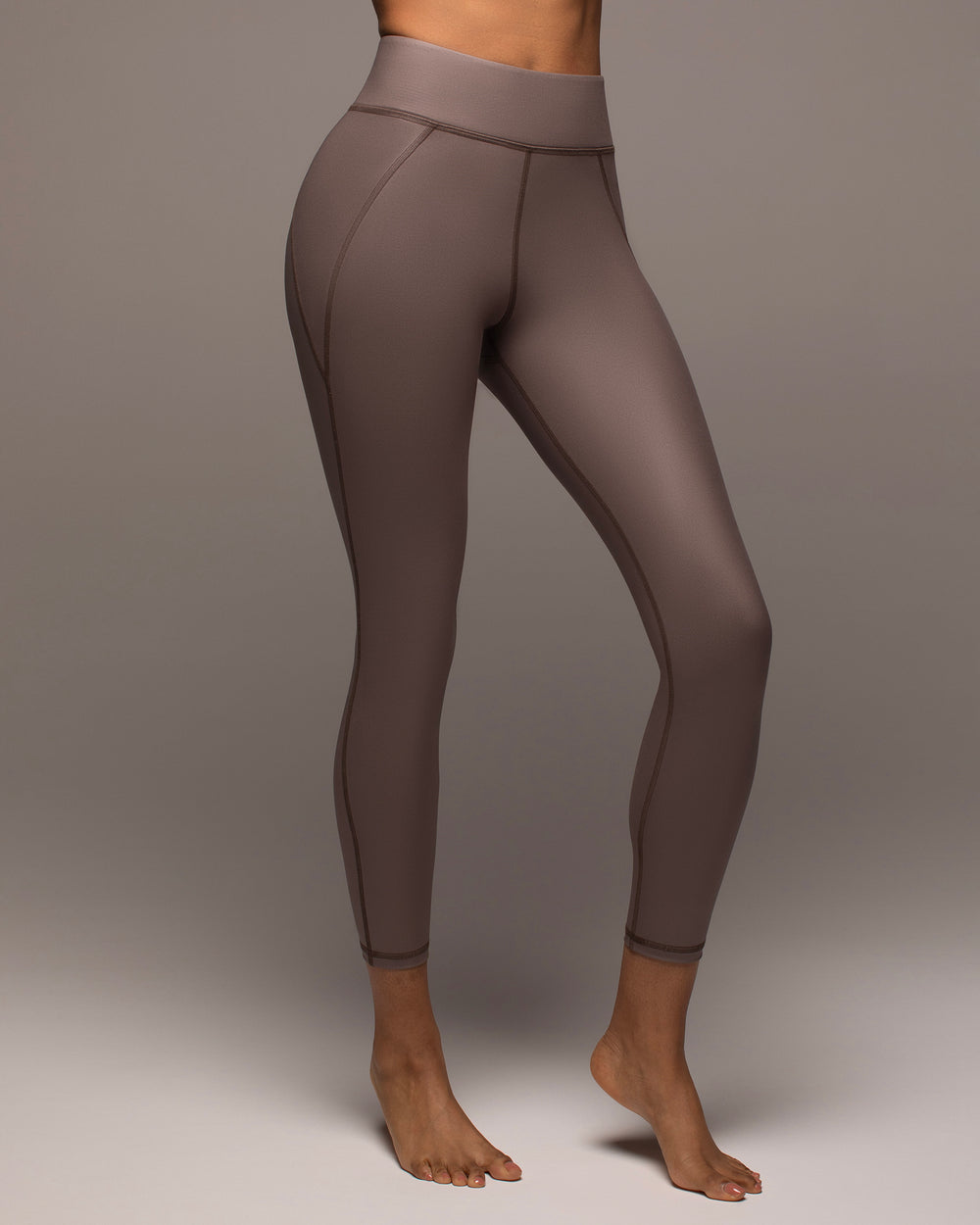 Liquid Gloss Legging - Bronzed Pewter