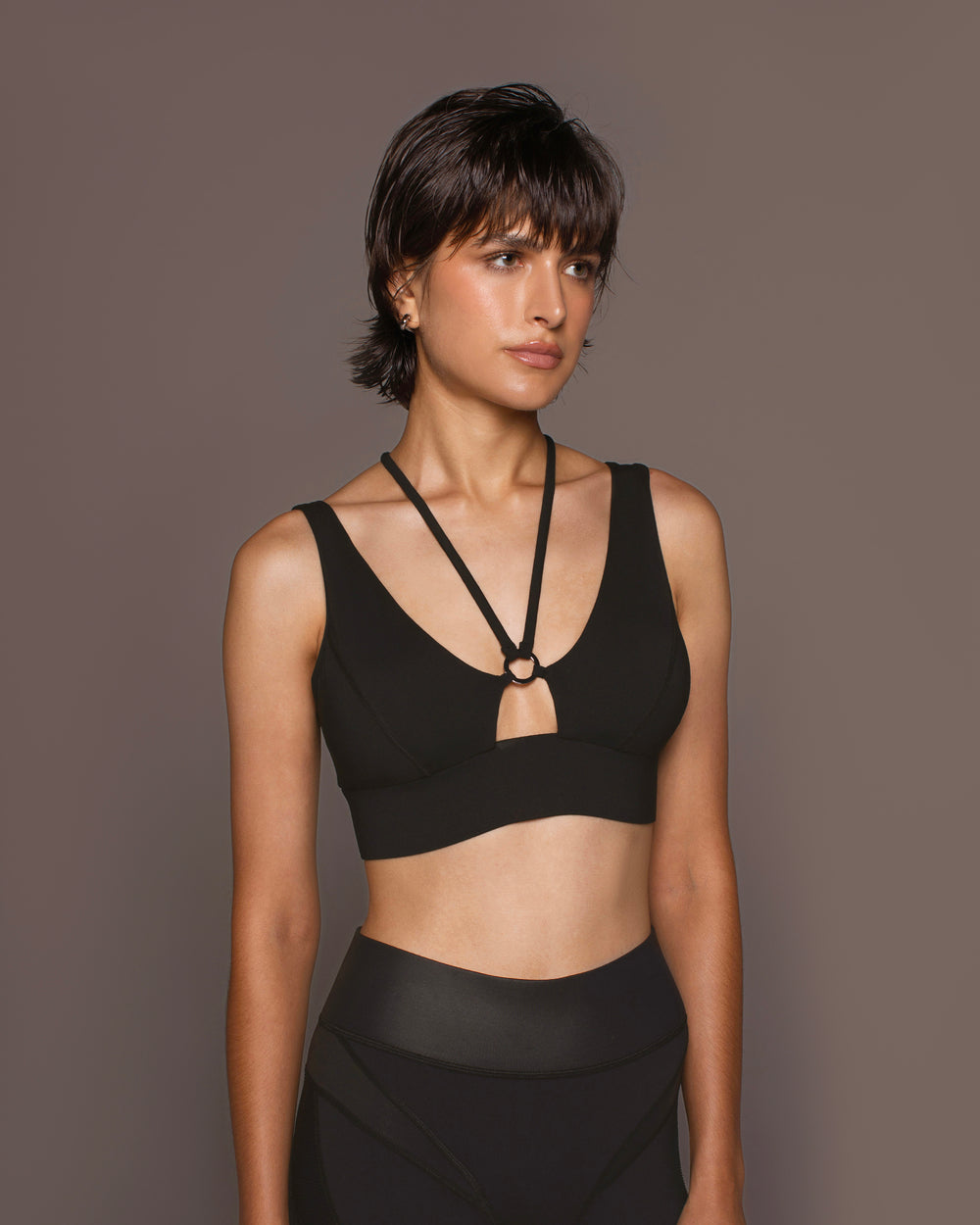 Odyssey Longline Bra - Black