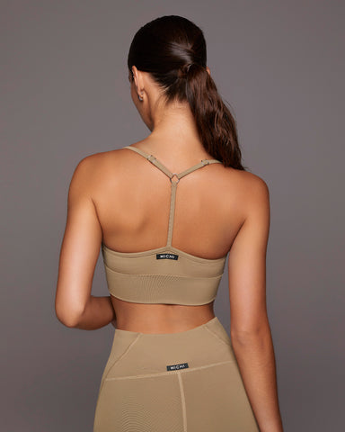 Palma Longline Bra - Sable
