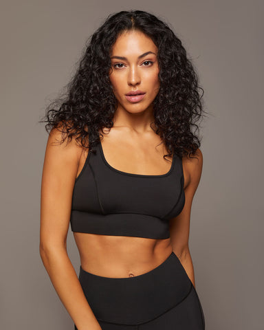 Basal Longline Bra - Black