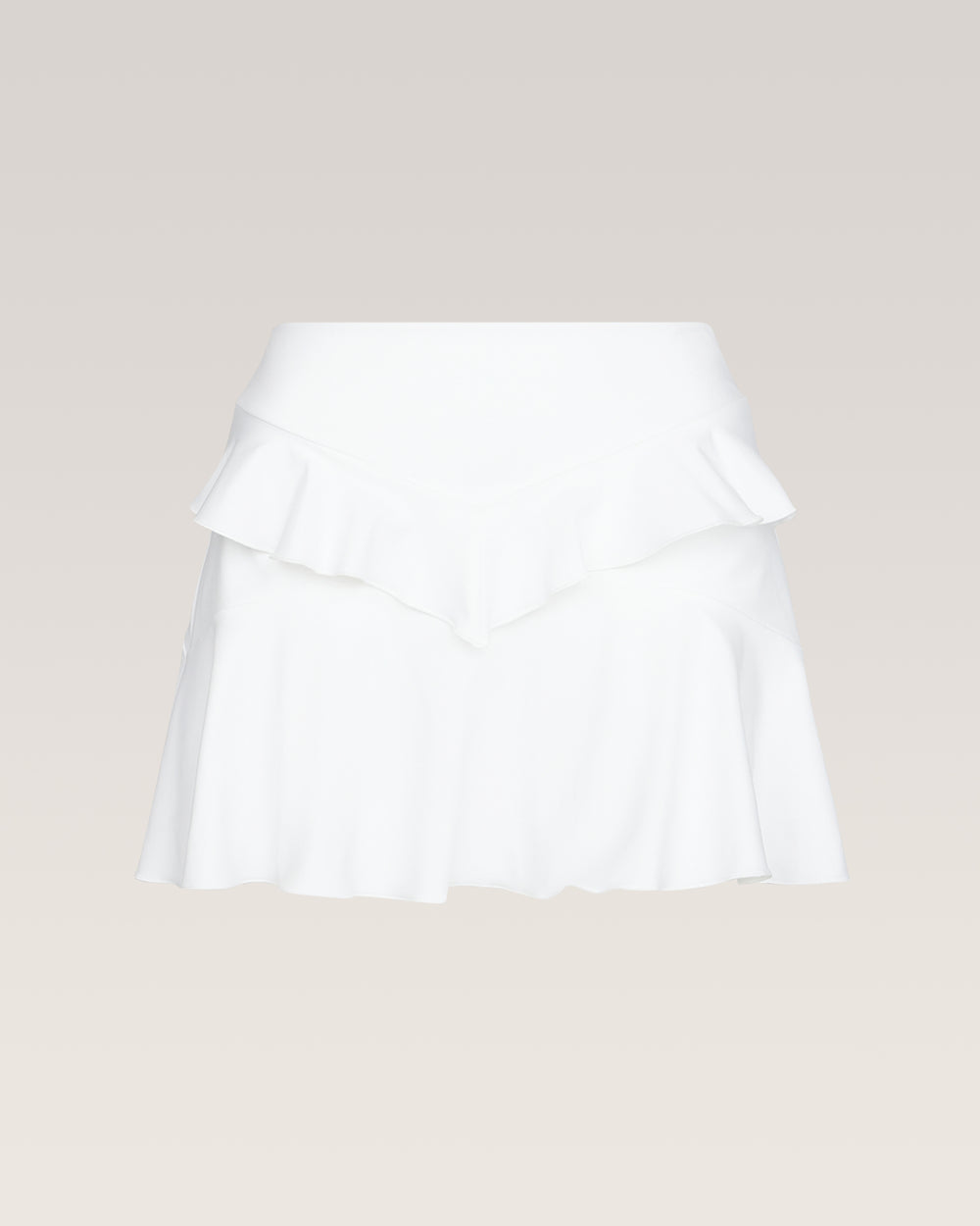 Calipso Skirt w/ Shorts - White