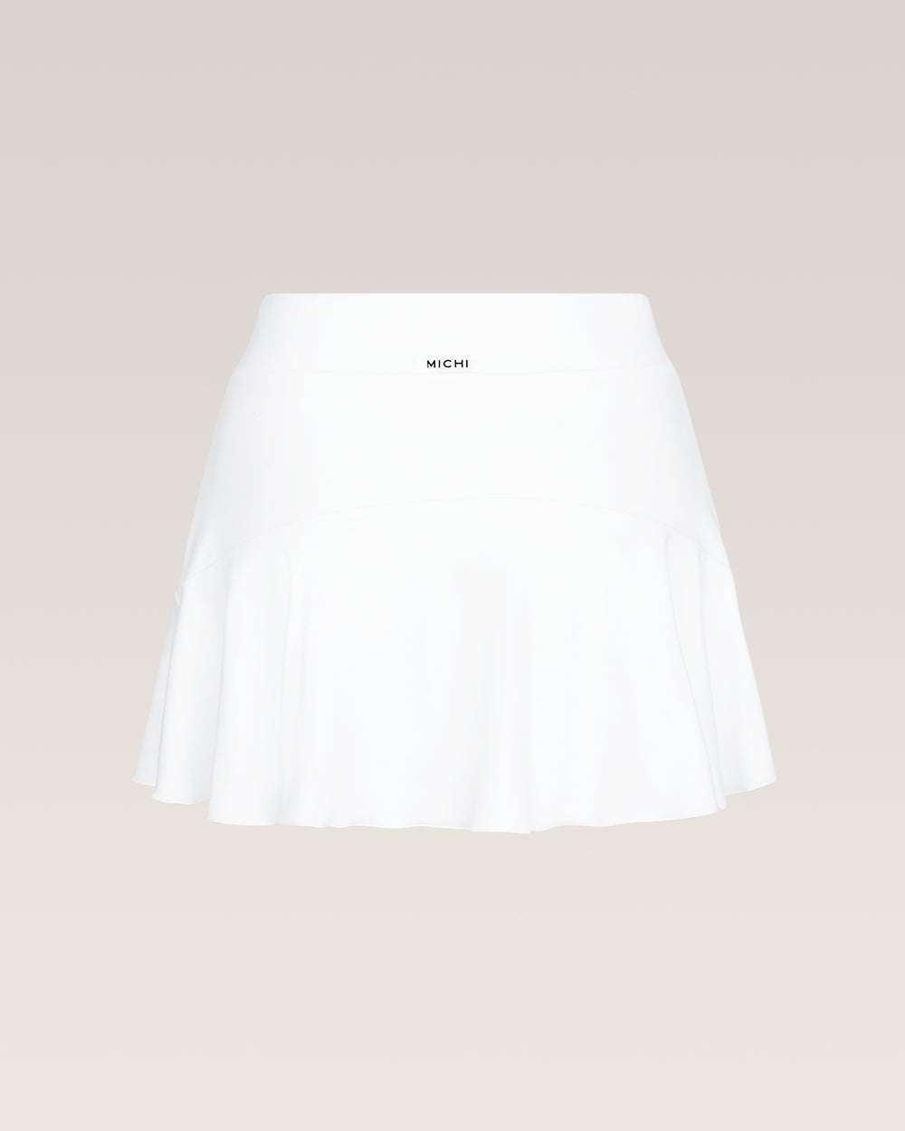 Calipso Skirt W/ Shorts - White