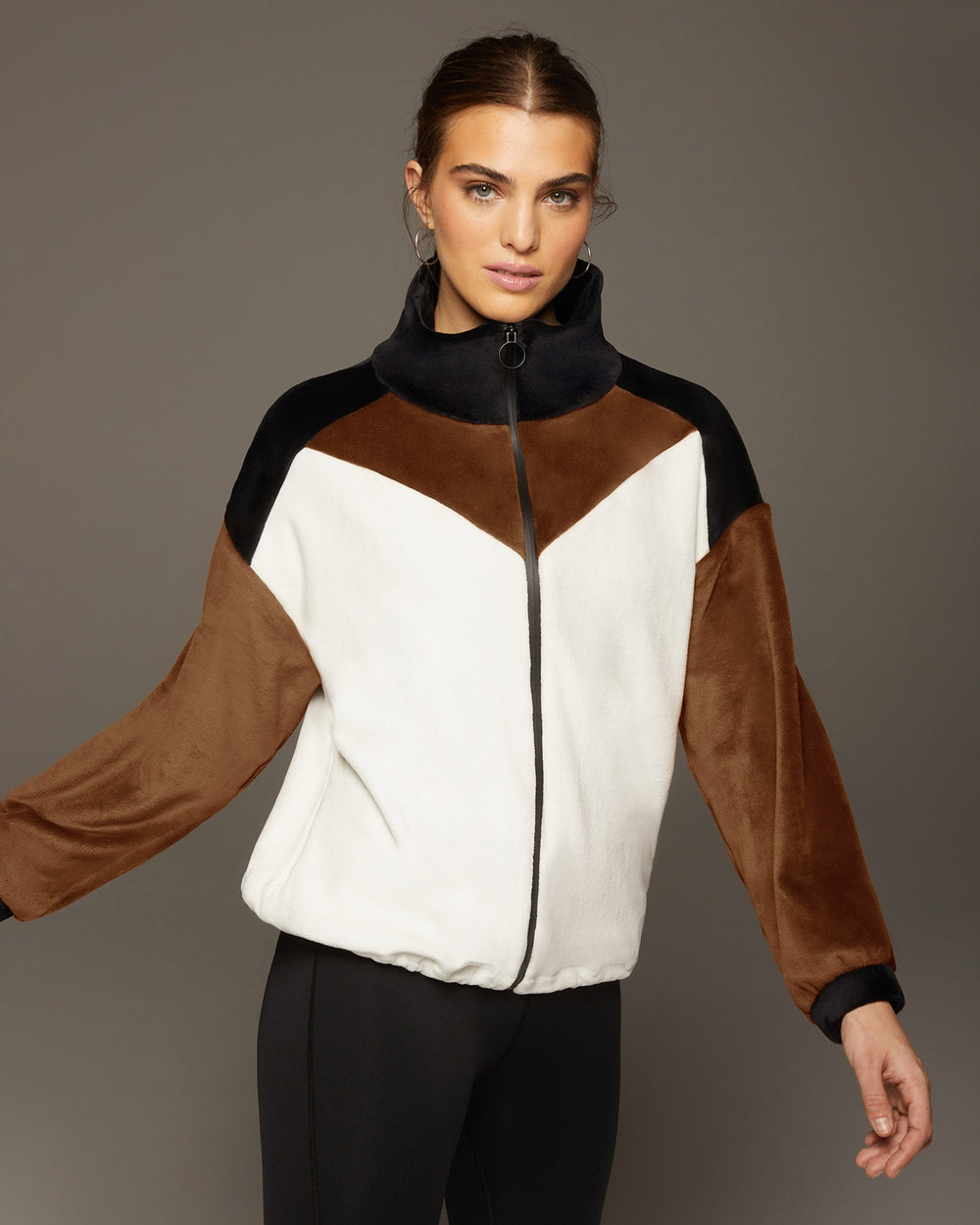 Cedar Jacket - Brown/Ivory