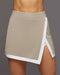 Rival Golf Skirt W/Shorts - Dune/White