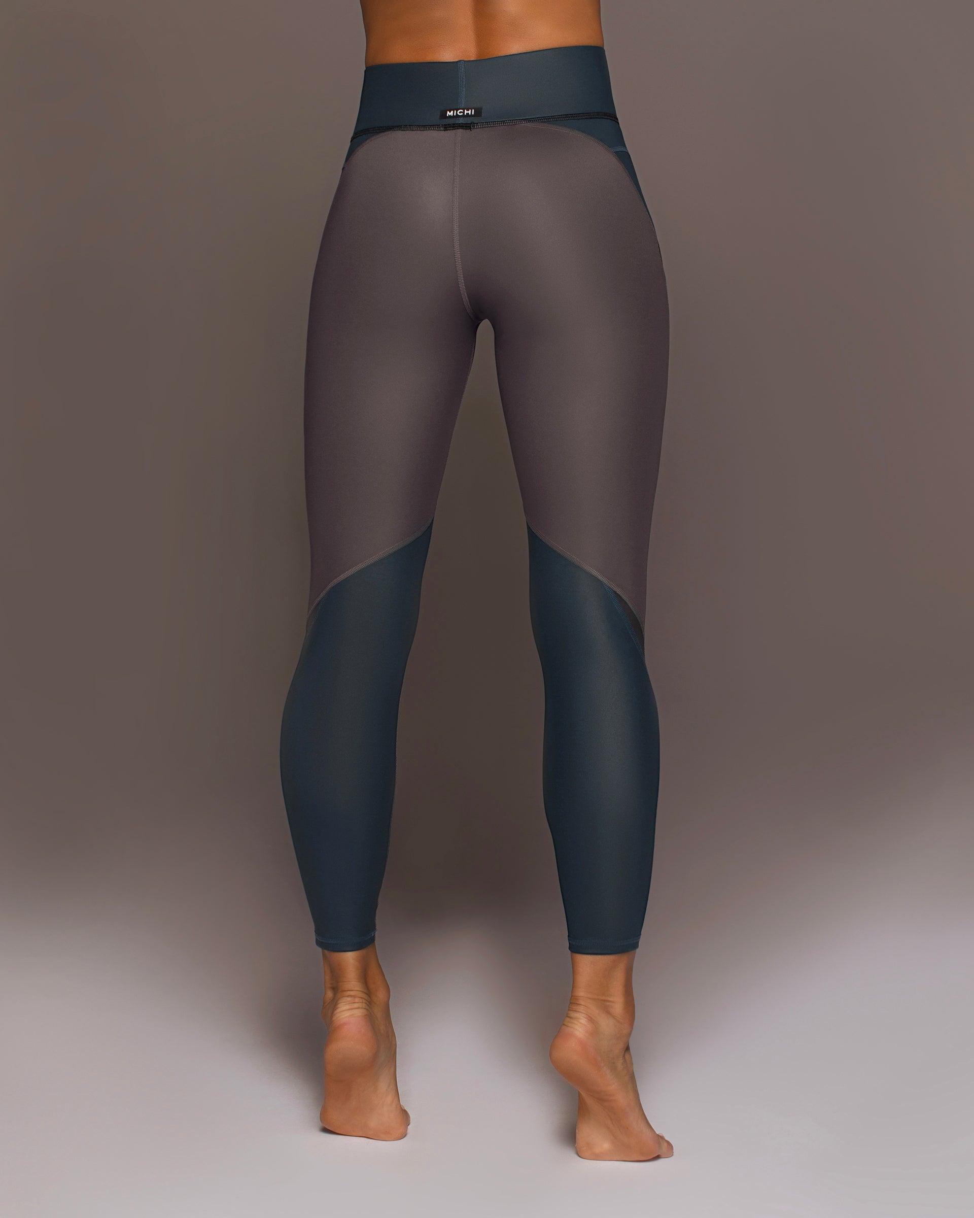 Aerial Gloss Legging - Blue Steel