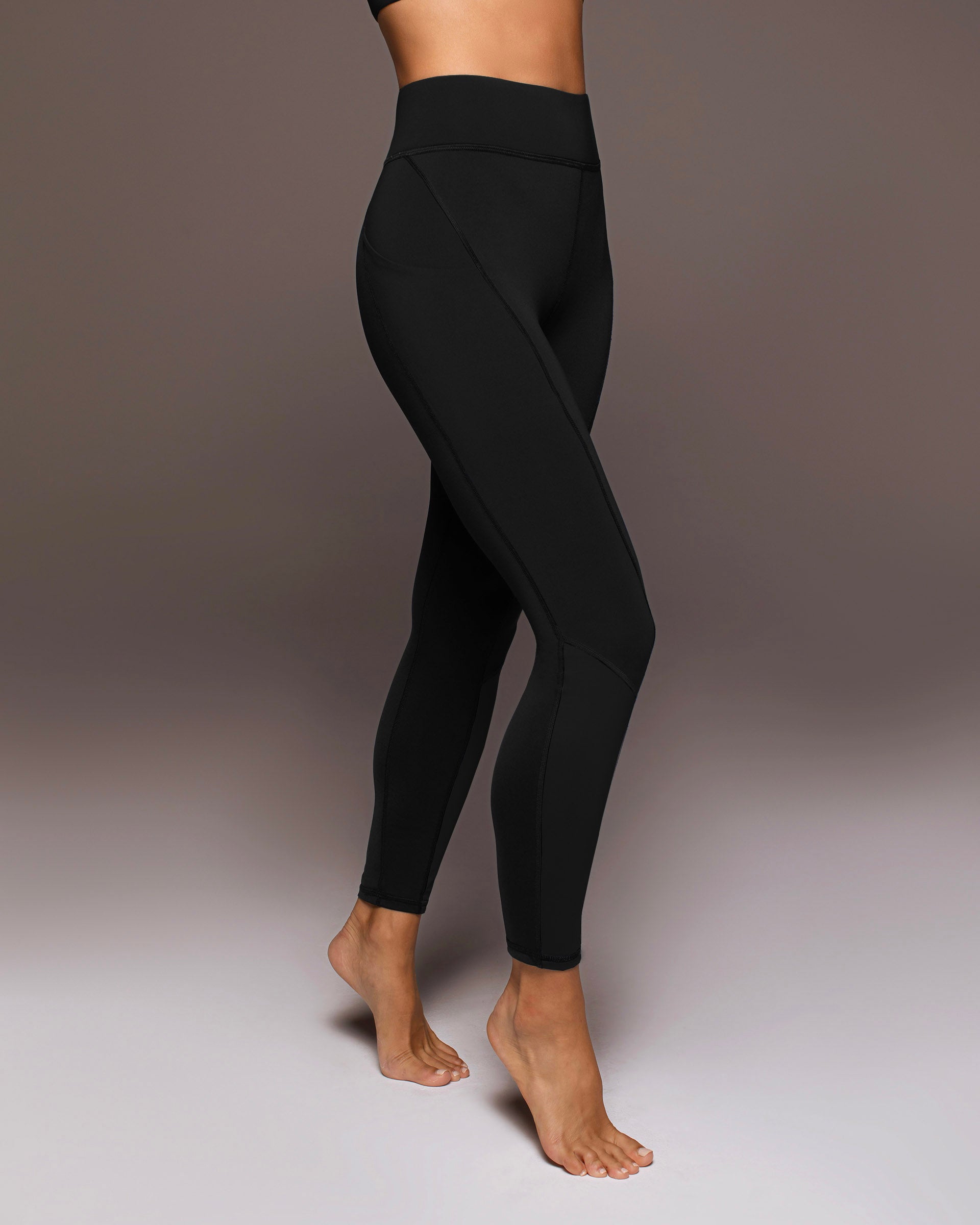 Alba Pocket Legging - Black