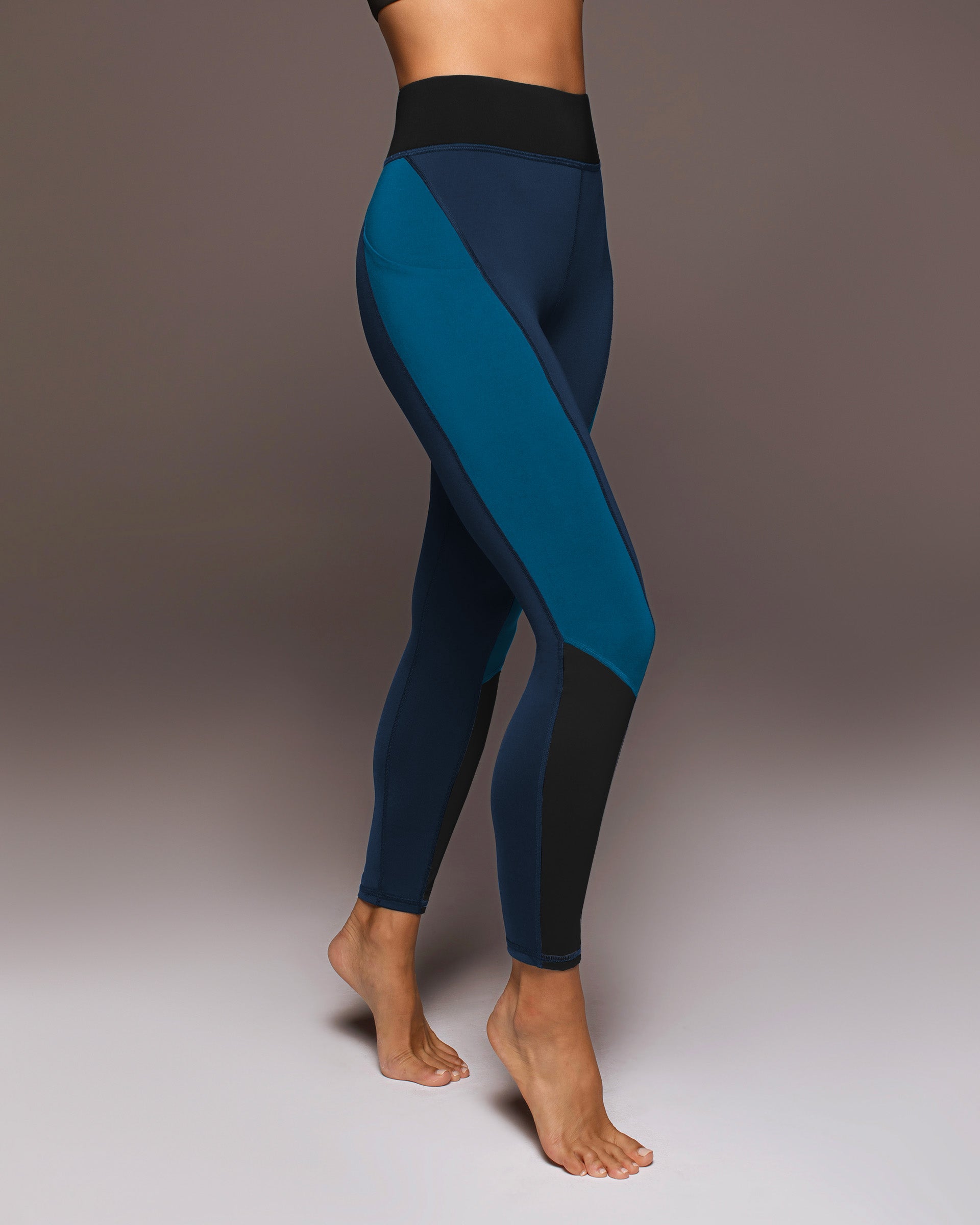 Alba Pocket Legging - Oceanic