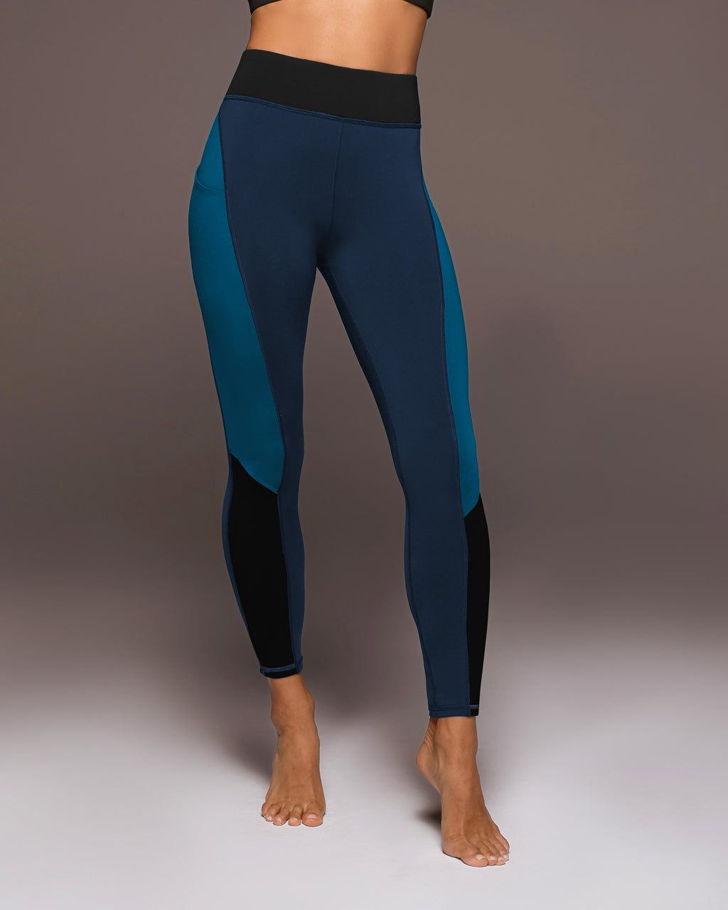 Alba Pocket Legging - Oceanic