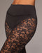 Ambient Lace Stirrup Legging - Black