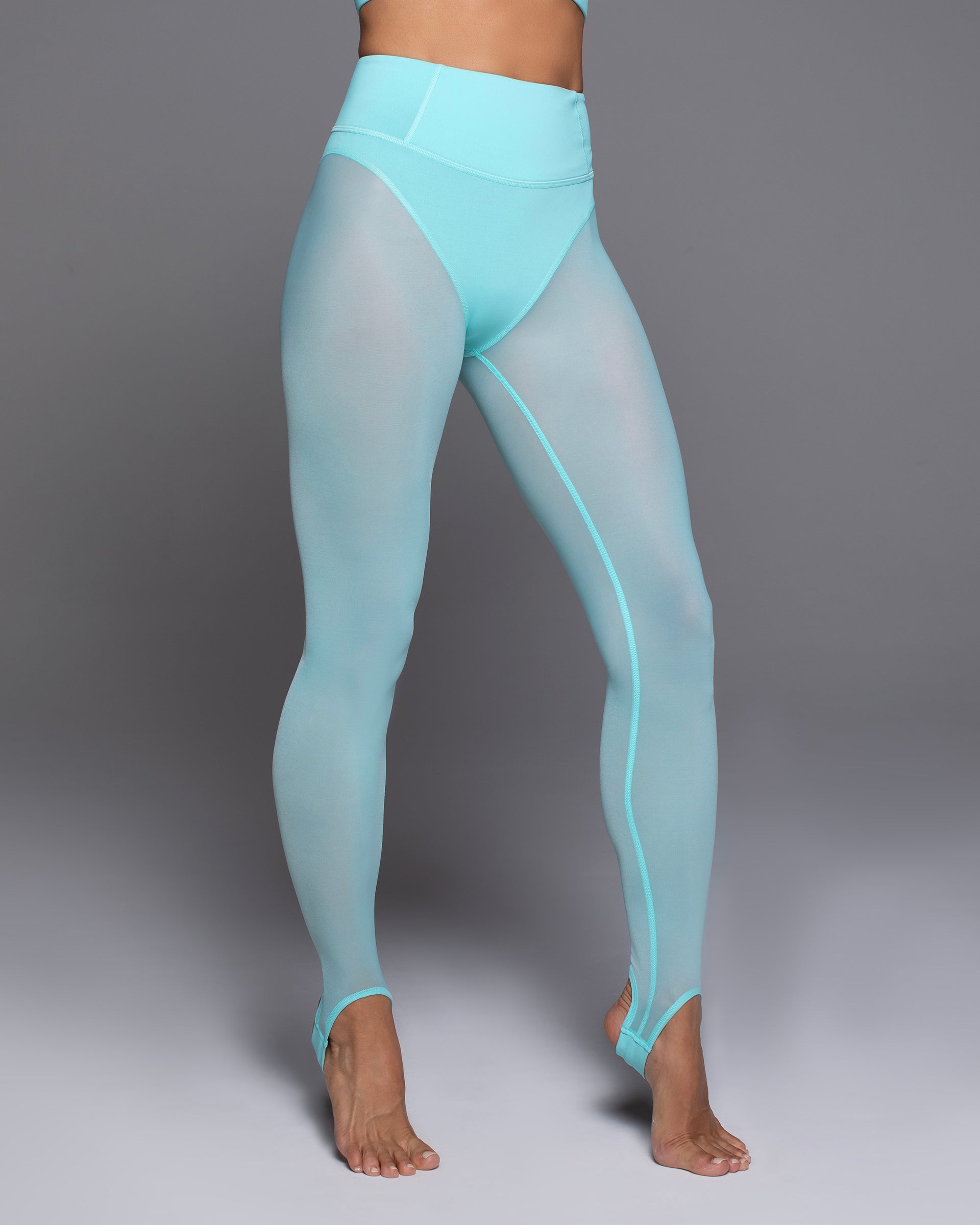 Ambient Stirrup Legging - Island Blue