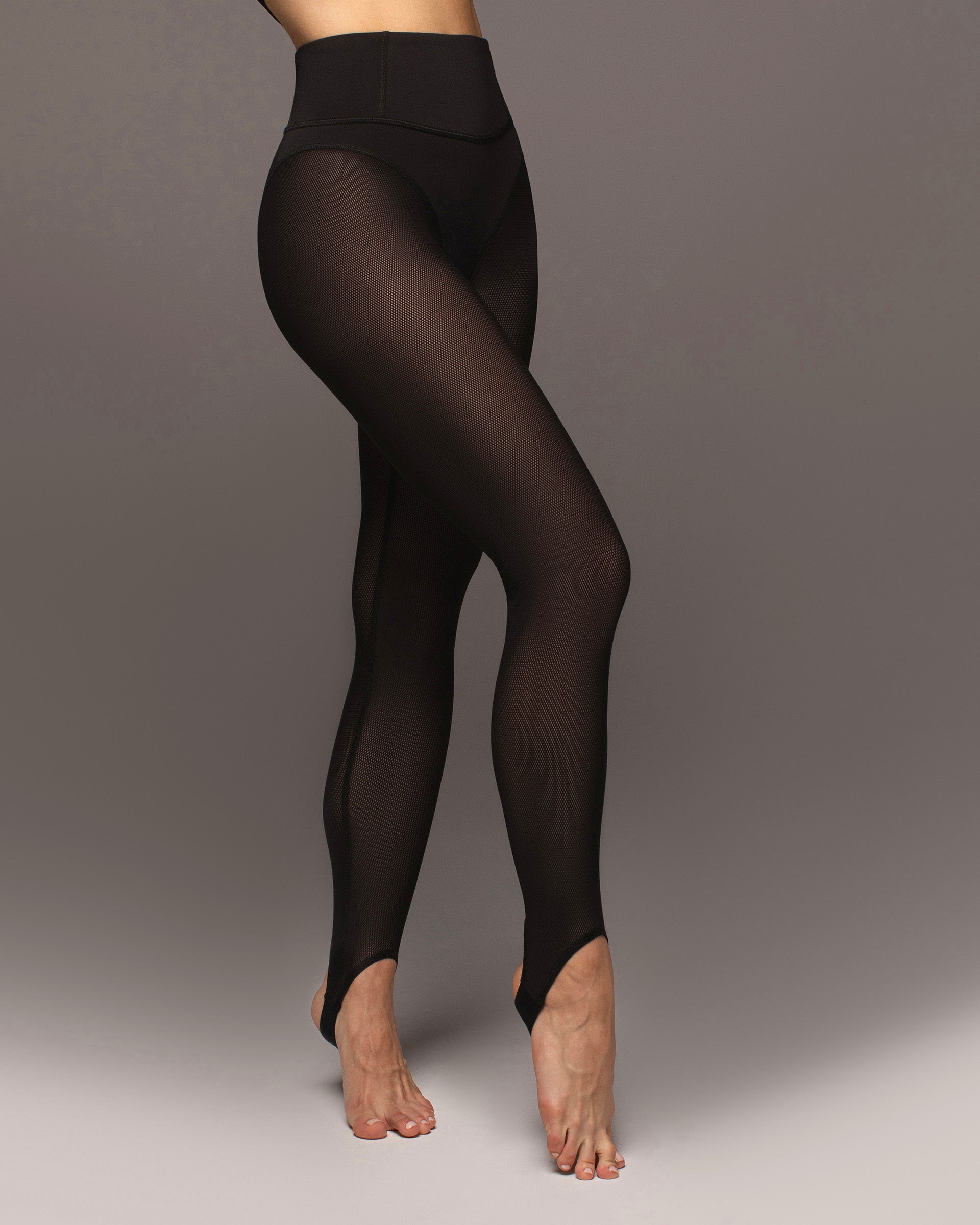 Ambient Texture Stirrup Legging - Black