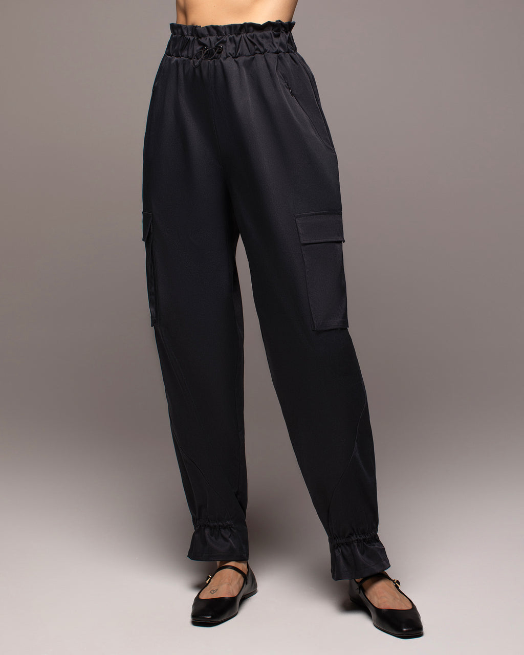 Ares Cargo Pant - Black