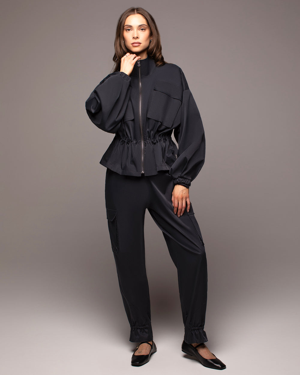 Ares Cargo Pant - Black