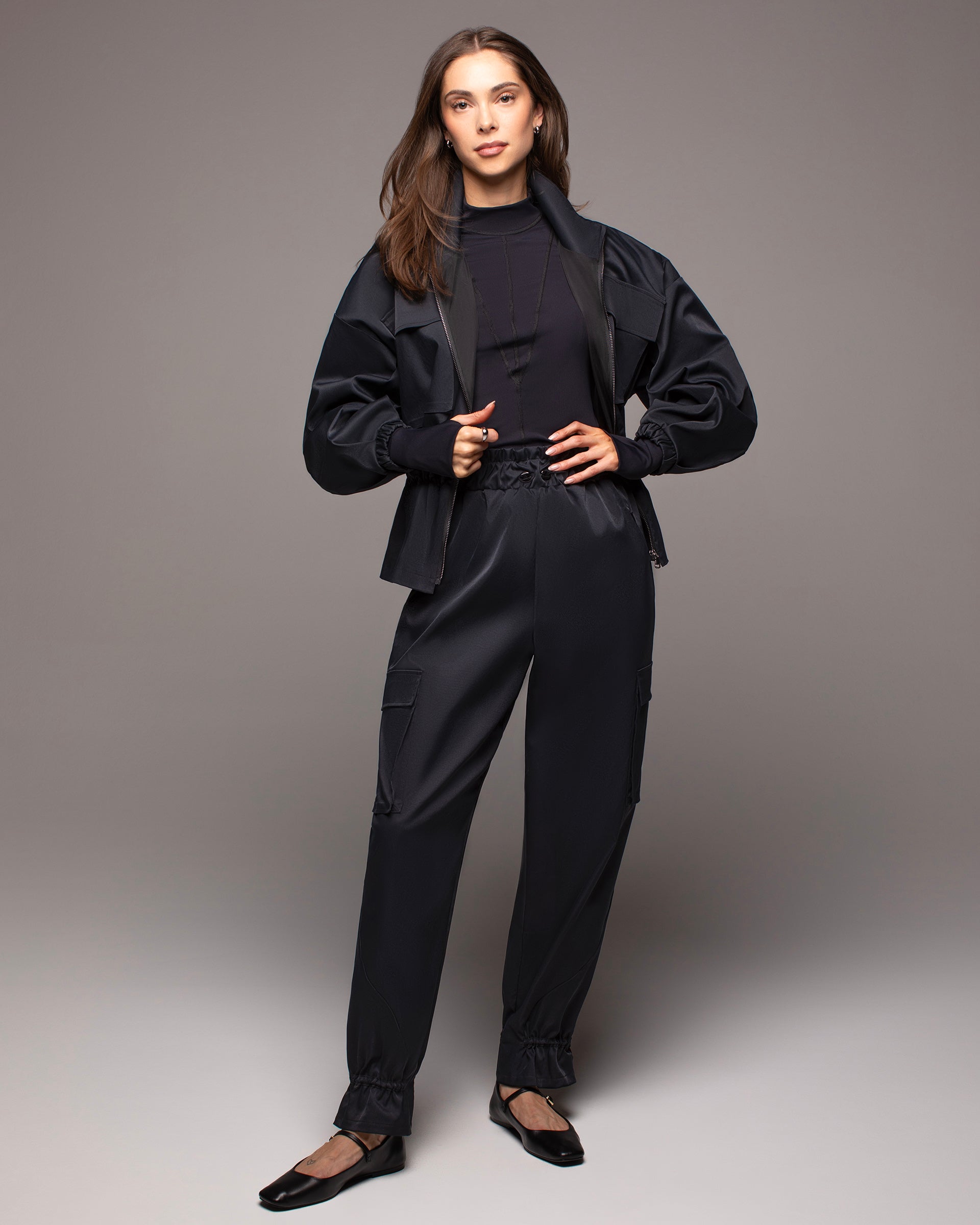 Ares Cargo Pant - Black