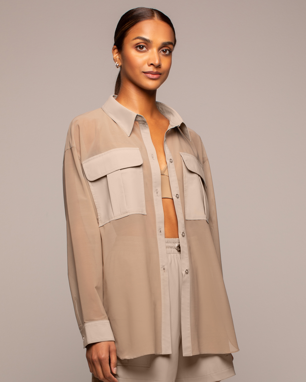 Ares Mesh Shirt - Dune