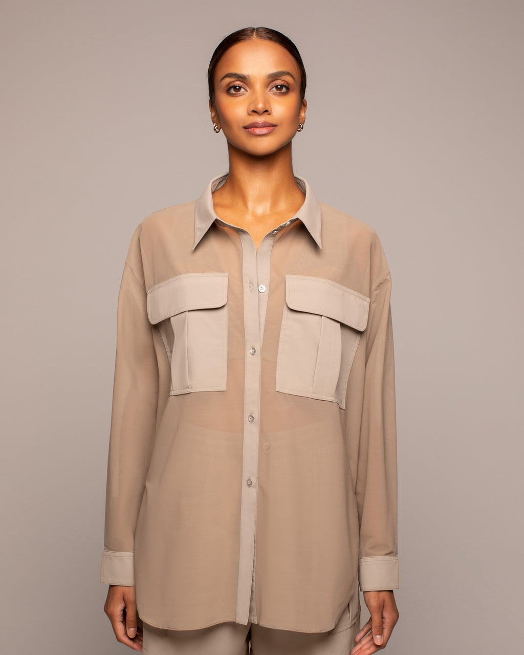 Ares Mesh Shirt - Dune