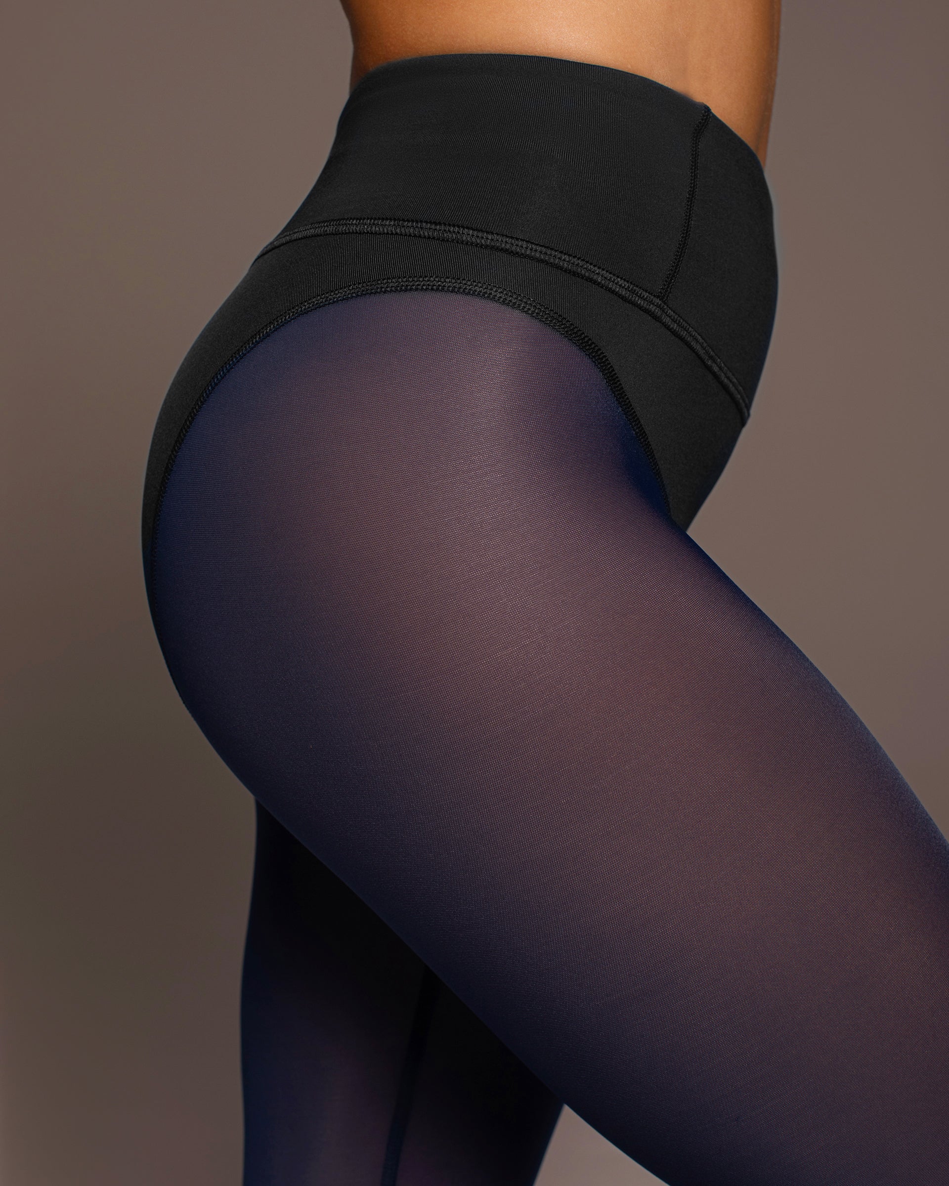 Ambient Stirrup Legging - Deep Sea Navy/ Black