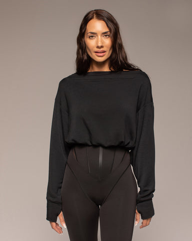 CADENCE SWEATSHIRT - Black