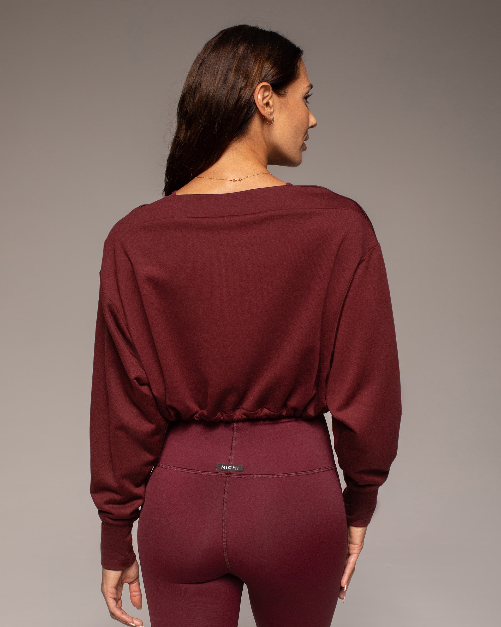 CADENCE SWEATSHIRT - Bordeaux