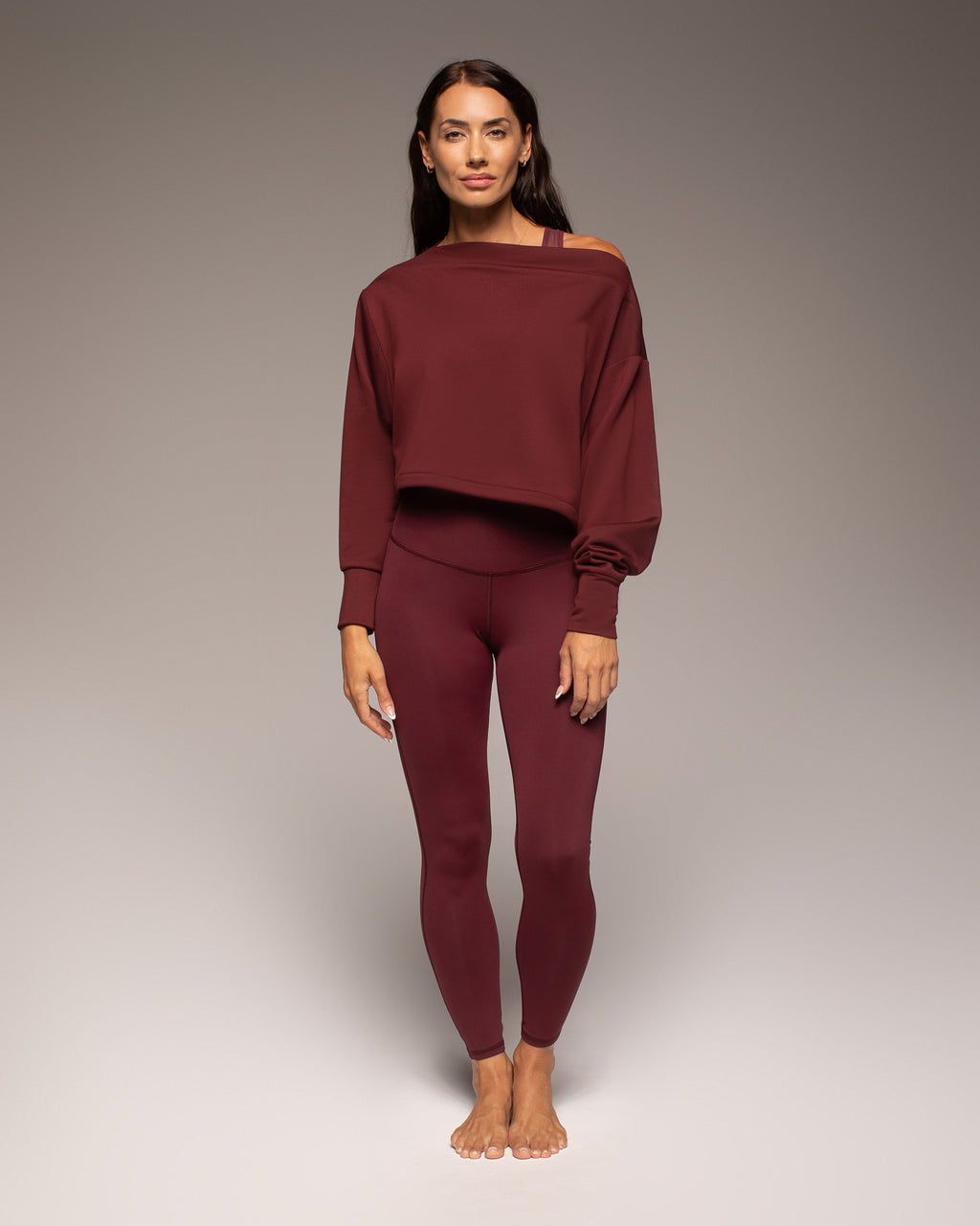 CADENCE SWEATSHIRT - Bordeaux