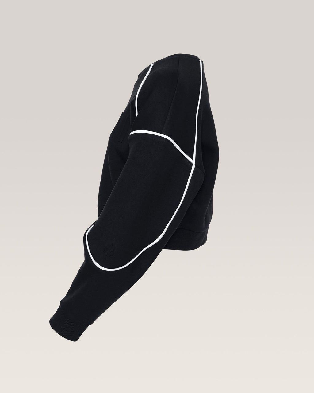 Crescent Sweatshirt - Black/Ivory