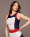 Electric Tank - White/Fire Red/Admiral Blue