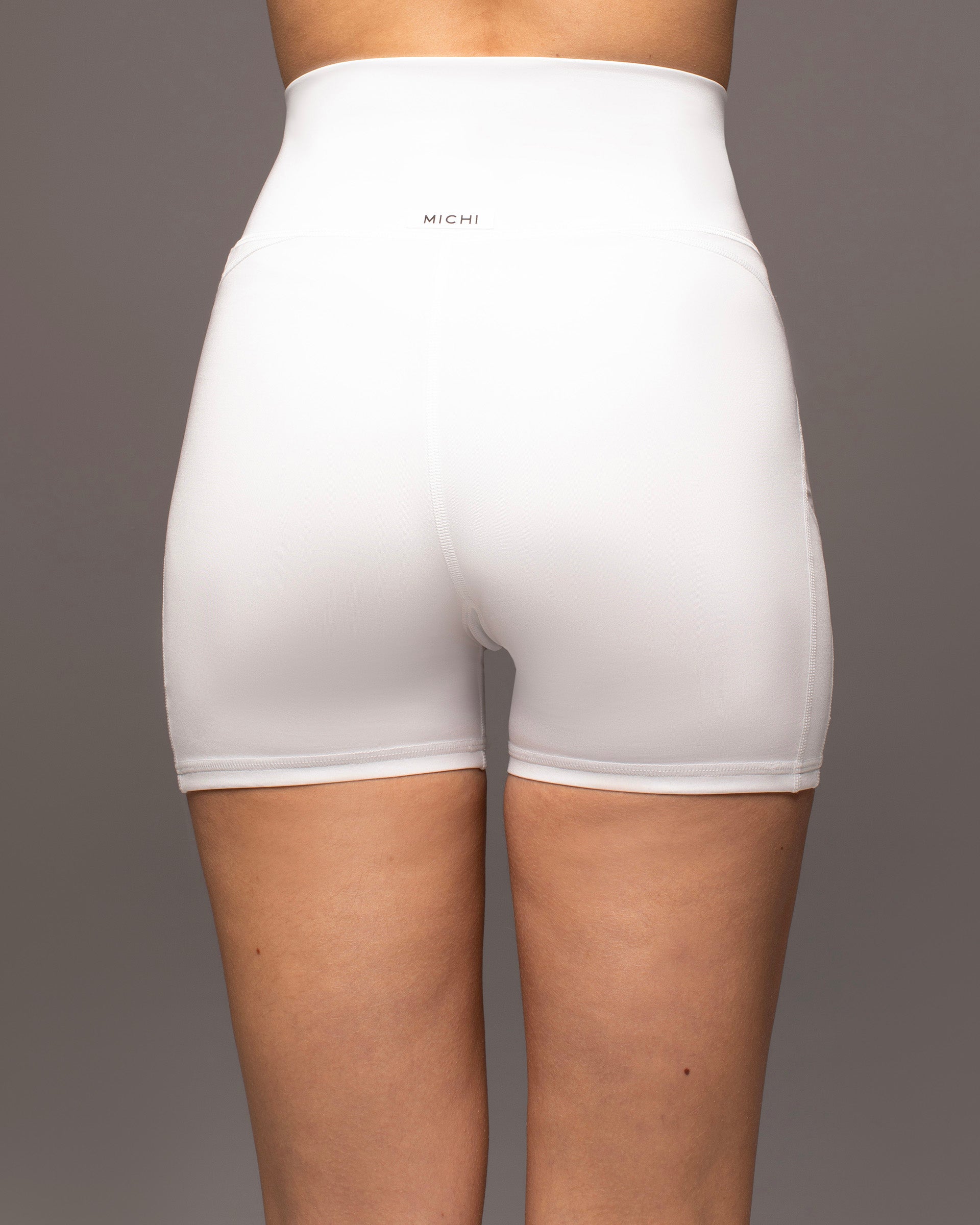 Enigma Bike Short 5 Inch - White