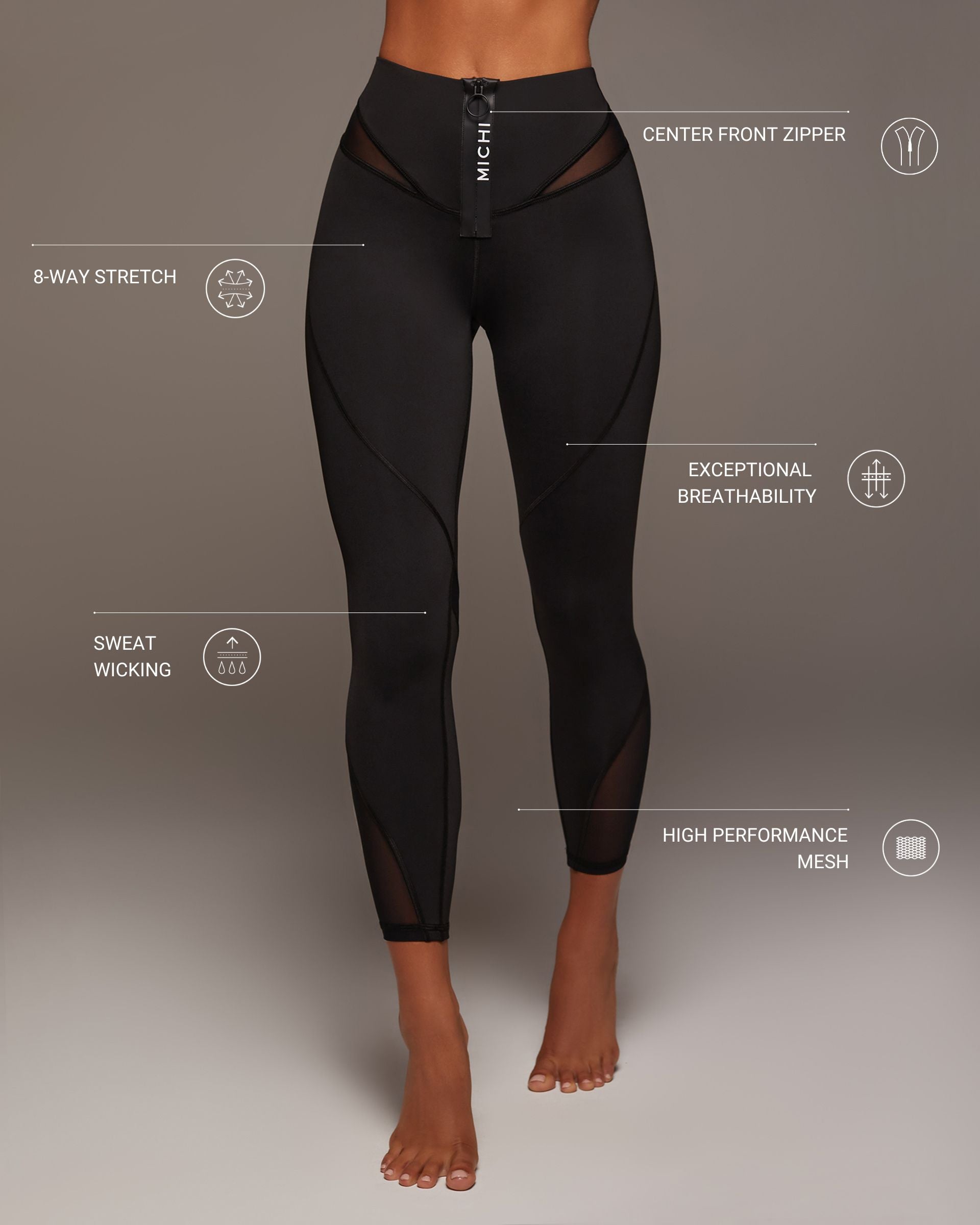 ■michi■ Helios Legging – MICHI