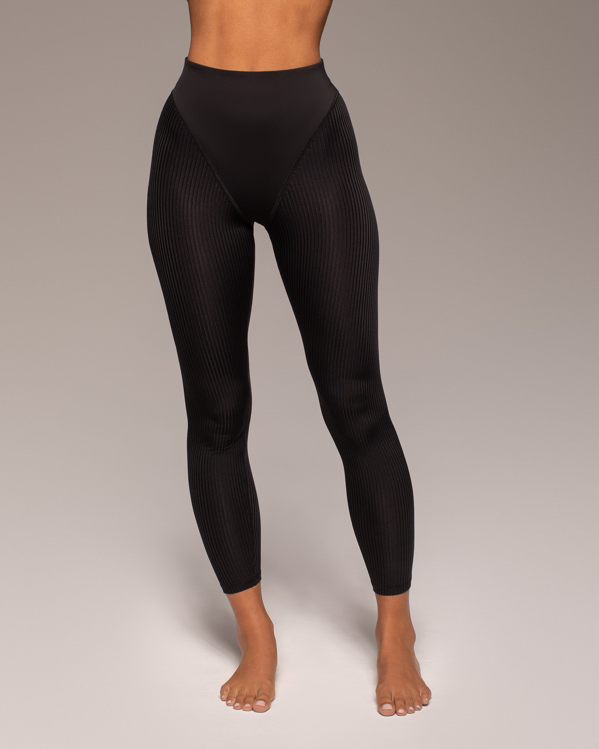 Ambient High Cut Ribbed Legging
