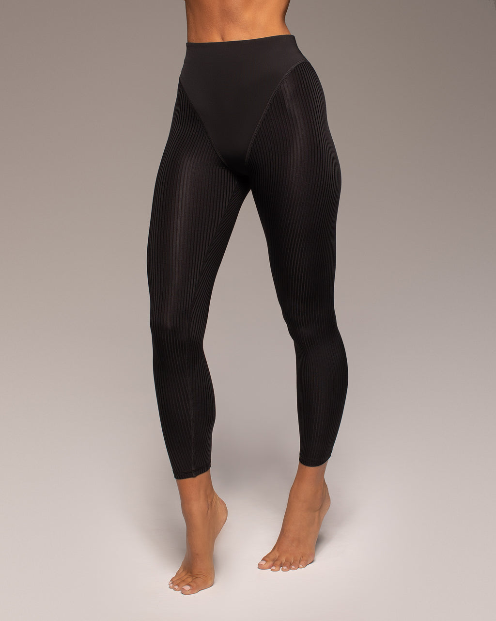 Ambient High Cut Ribbed Legging