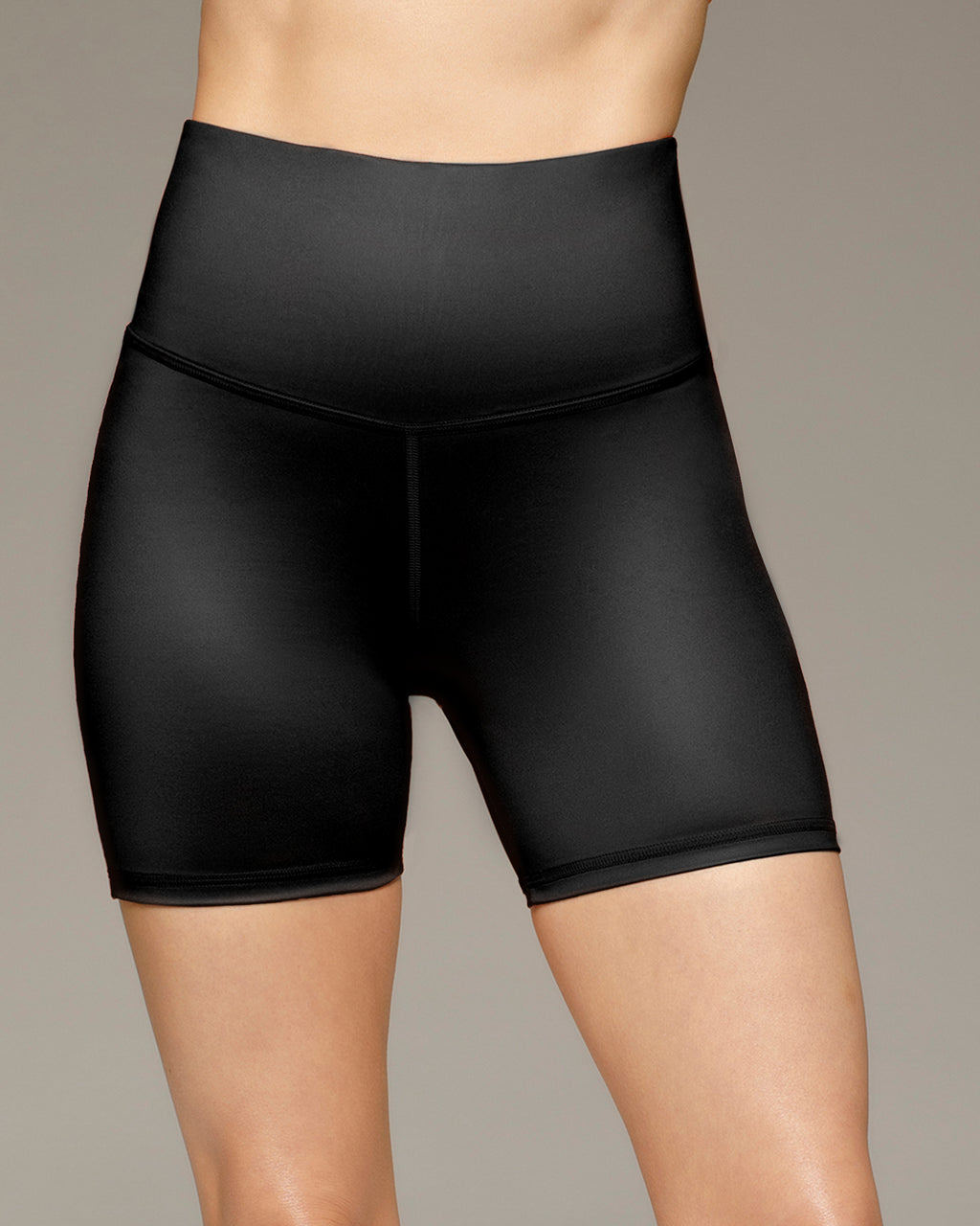 Instinct Gloss Bike Short 5 Inch - Black