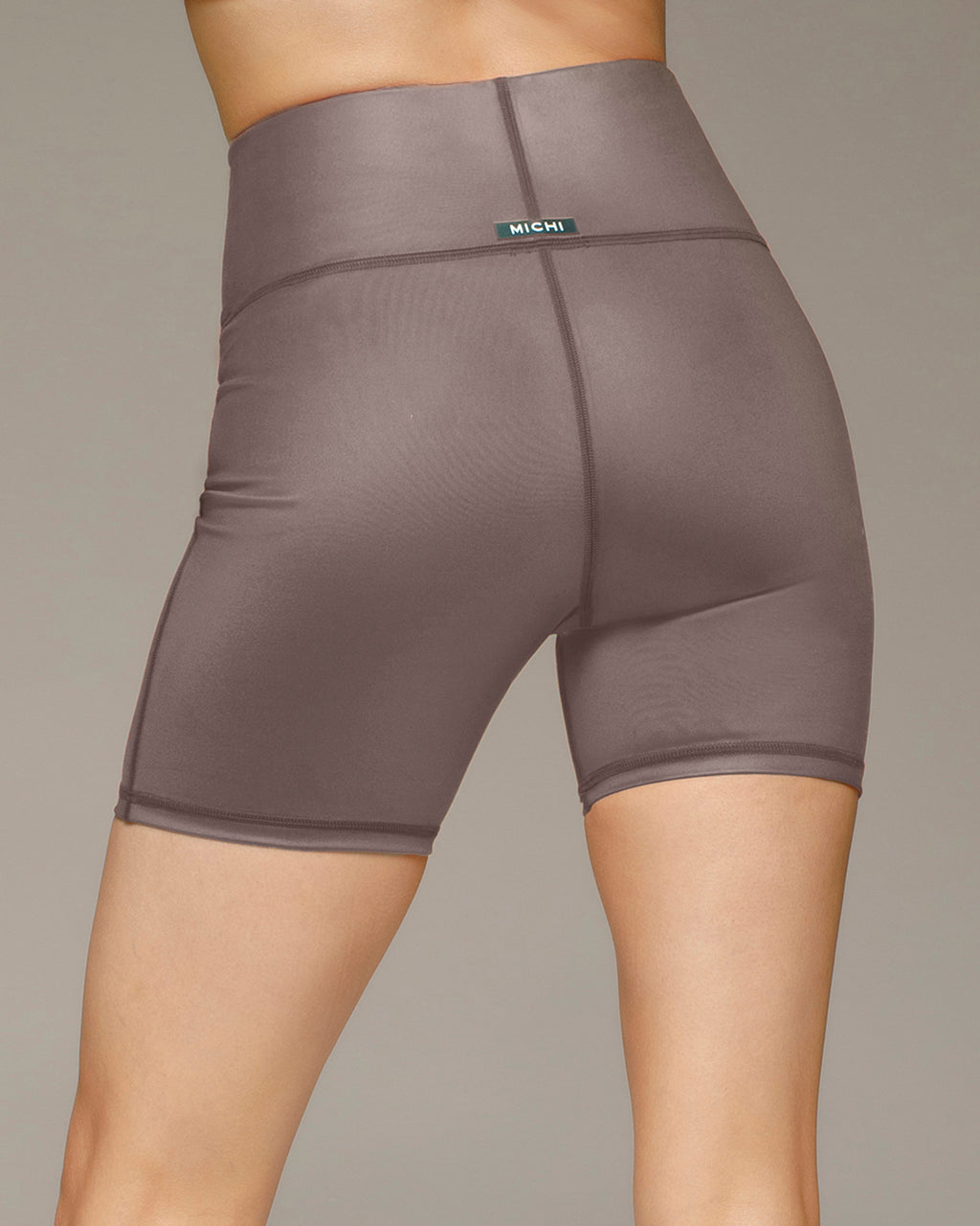 Instinct Gloss Bike Short 5 Inch - Bronzed Pewter