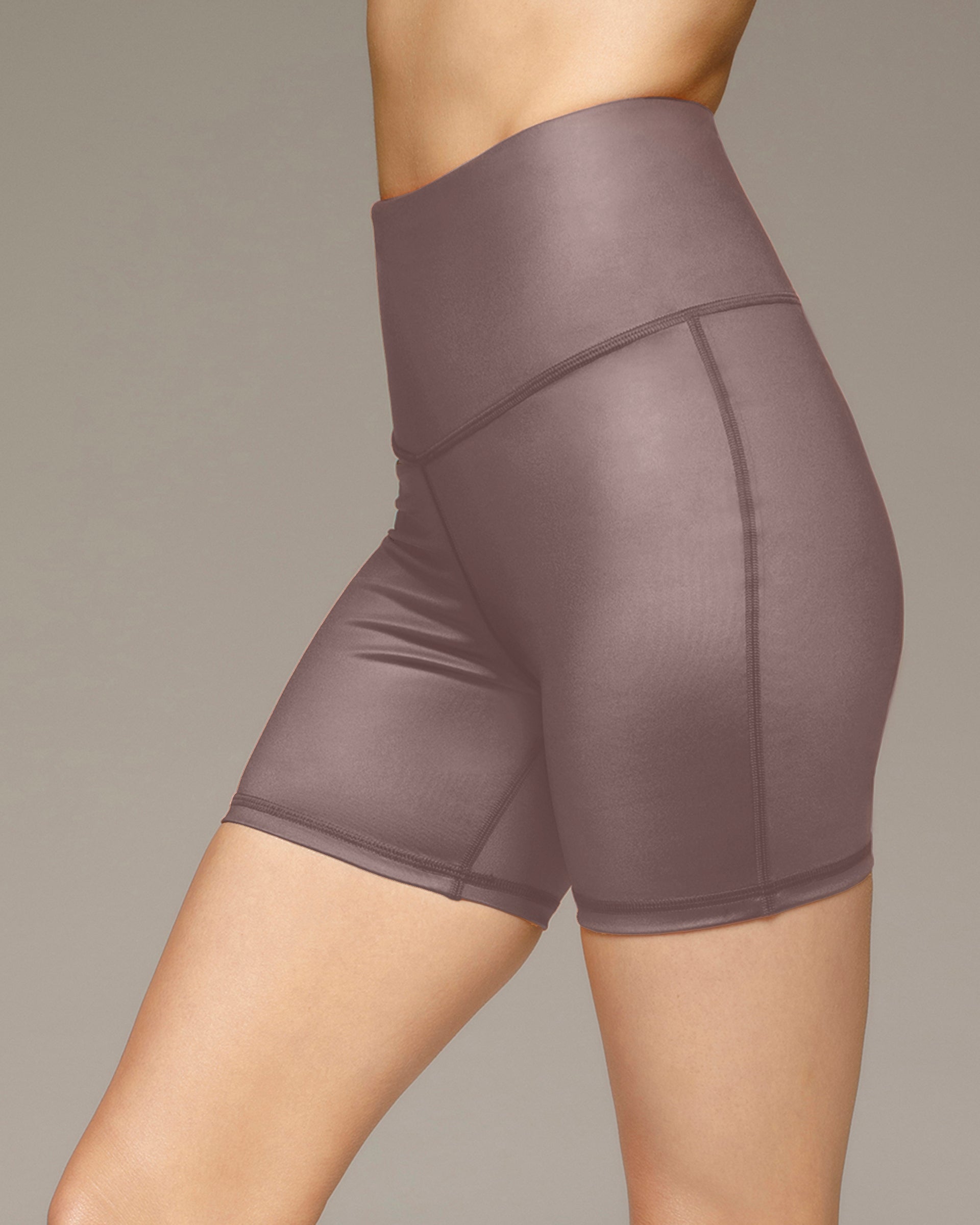 Instinct Gloss Bike Short 5 Inch - Bronzed Pewter