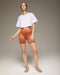 Instinct Gloss Bike Short 5 Inch - Burnt Orange