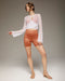 Instinct Gloss Bike Short 5 Inch - Burnt Orange