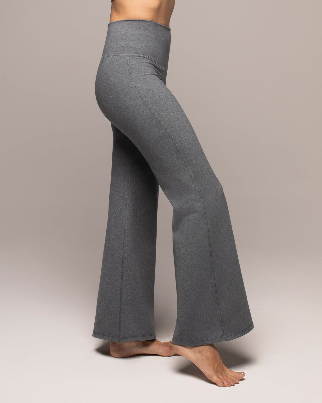 Instinct Warm Compression Flared Legging - Granite Grey