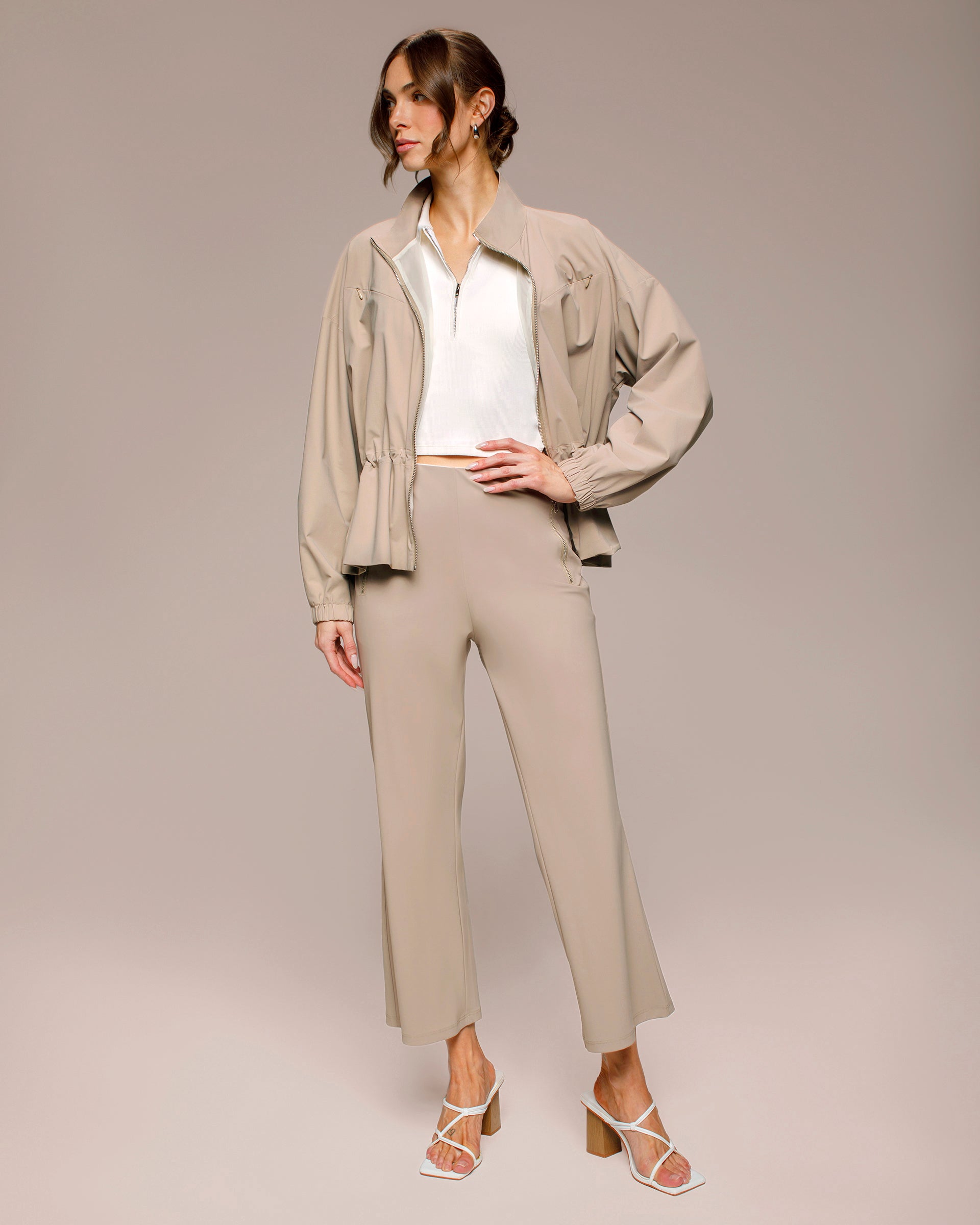 Shift Kick Flare Pant - Dune